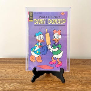 Vintage Walt Disney Daisy and Donald #18 (1976) Gold Key Comic, Disney Comic Book, Donald Duck & Daisy Duck Collectible