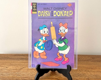 Vintage Walt Disney Daisy en Donald #18 (1976) Gold Key Comic, Disney Comic Book, Donald Duck en Daisy Duck Collectible