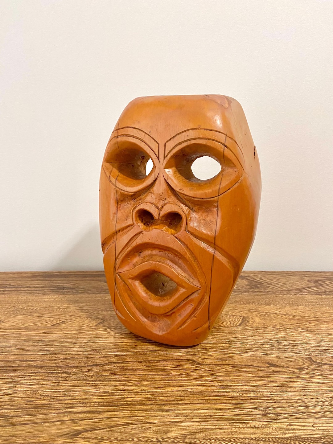 Kwakiutl Mask Oscar Ozzie Matilpi 木製 マスク Kwakiutl Mask Oscar