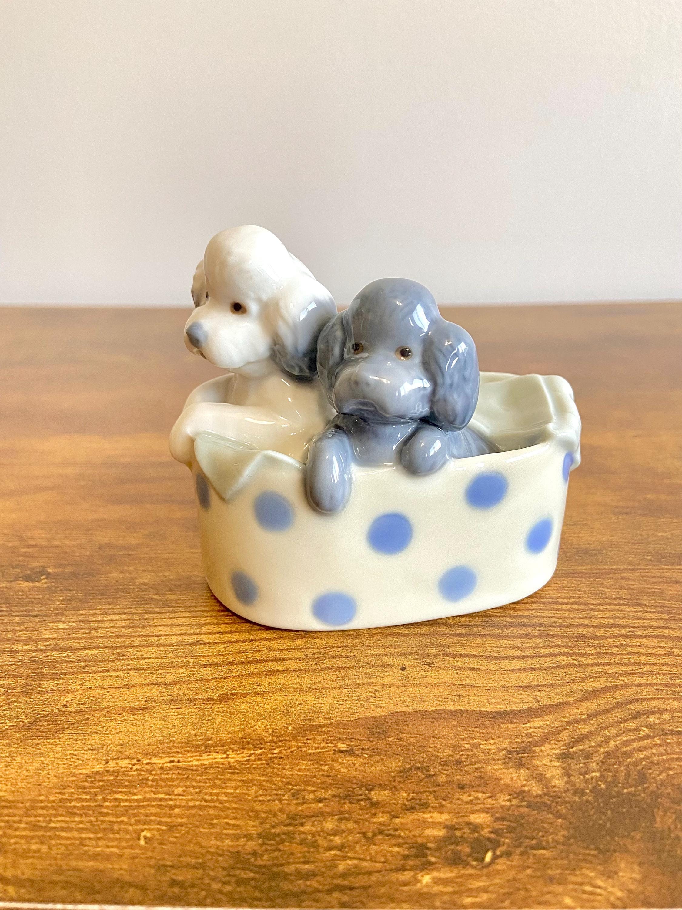 Nao Puppy Basket - Etsy UK
