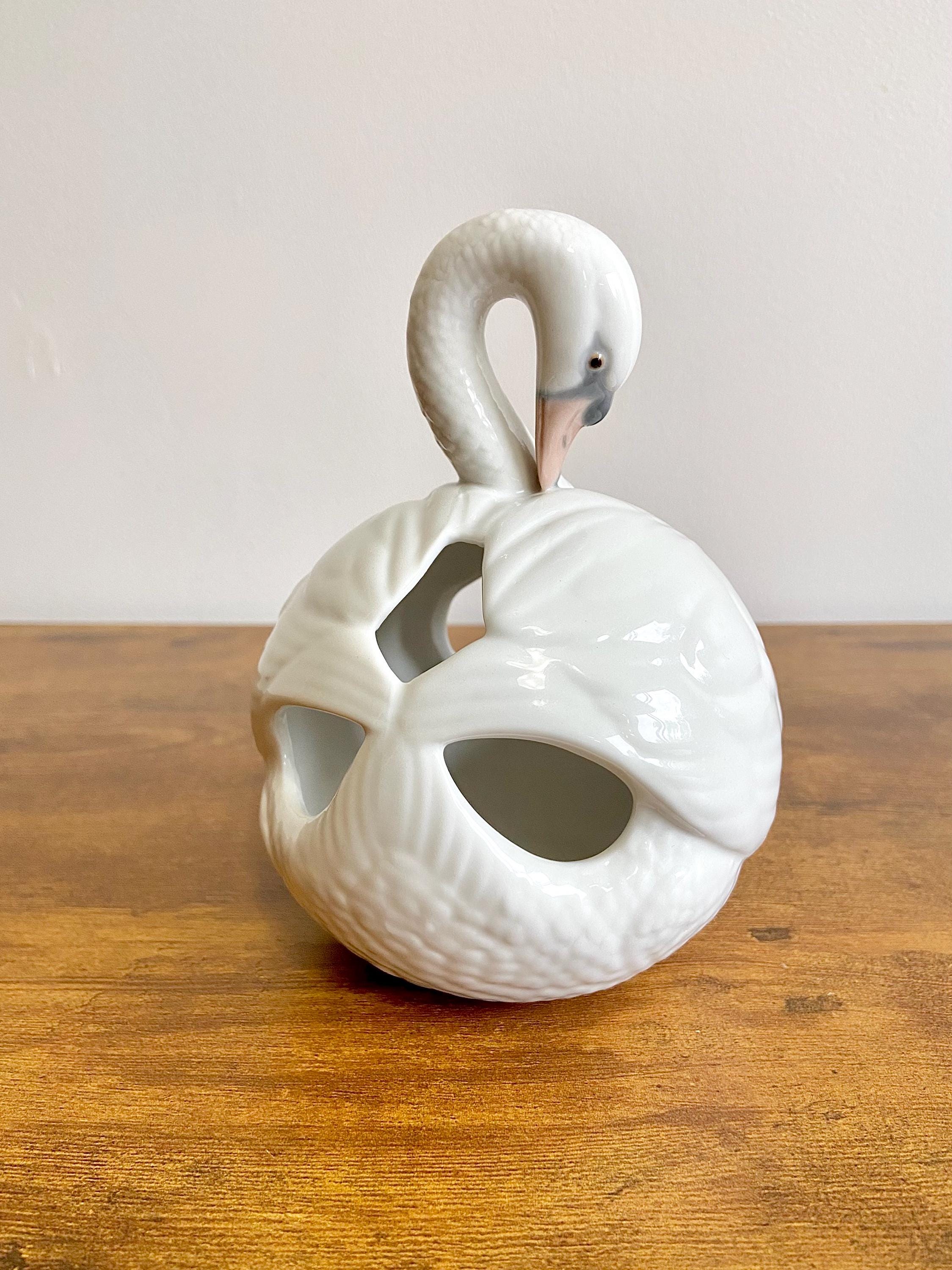 Lladro Swan - Etsy Singapore