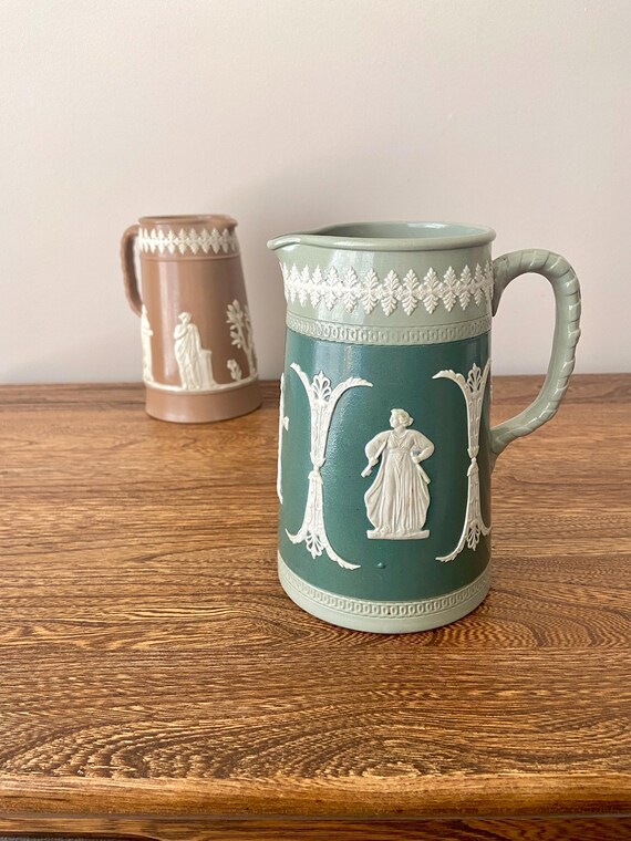 アンティーク ジェームズ・ダドソン イングランド オリーブ＆セージ