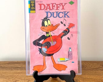 Vintage Daffy Duck #103 (augustus 1976) 'Fear of Frying' Gold Key Comics, Warner Bros. Inc, Looney Tunes Collectible
