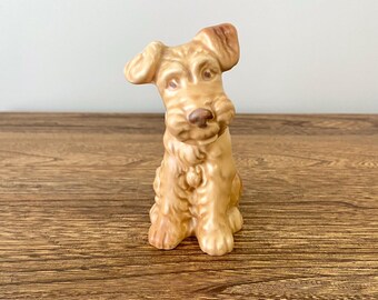 希少なヴィンテージSylvaCスコティッシュテリア犬の置物、モデル1378