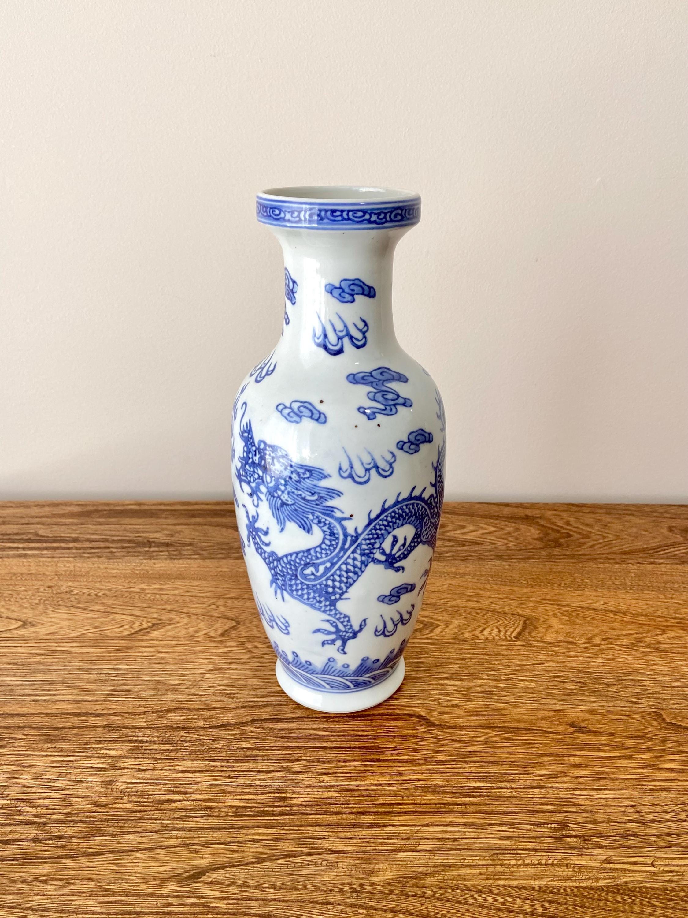 中国清時代お花瓶 中国 清代 景徳鎮 花瓶 寿 ｜ みんげい おくむら （日本と世界の