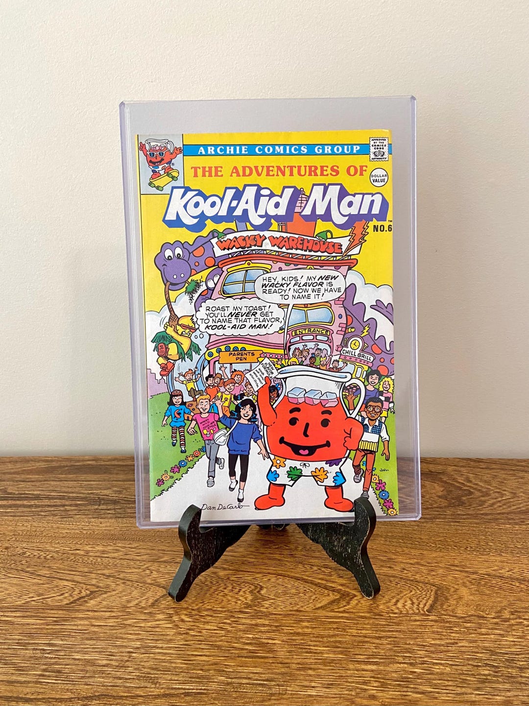 The Adventures of Kool-aid Man No. 6 Comic, 1980s Archie Comics