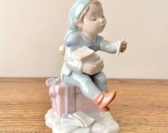 Lladro “jolly Santa” 6500 Porcelain Santa Claus Figurine Mint