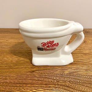 Vintage Bobby McGee’s Conglomeration Toilet Bowl Coffee Mug | Retro Novelty Ceramic Mug, 1970s, Collectible Fun Drinkware, Honolulu Hawaii
