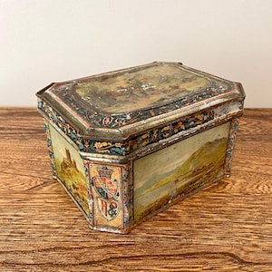 ※9/2発送 イギリス 缶 アンティーク  Huntley &amp; Palmers Rare Antique 9