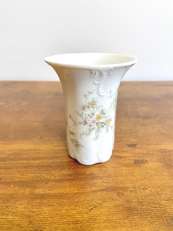 Vintage Rosenthal Classic Rose Mini Bud Vase, German Porcelain