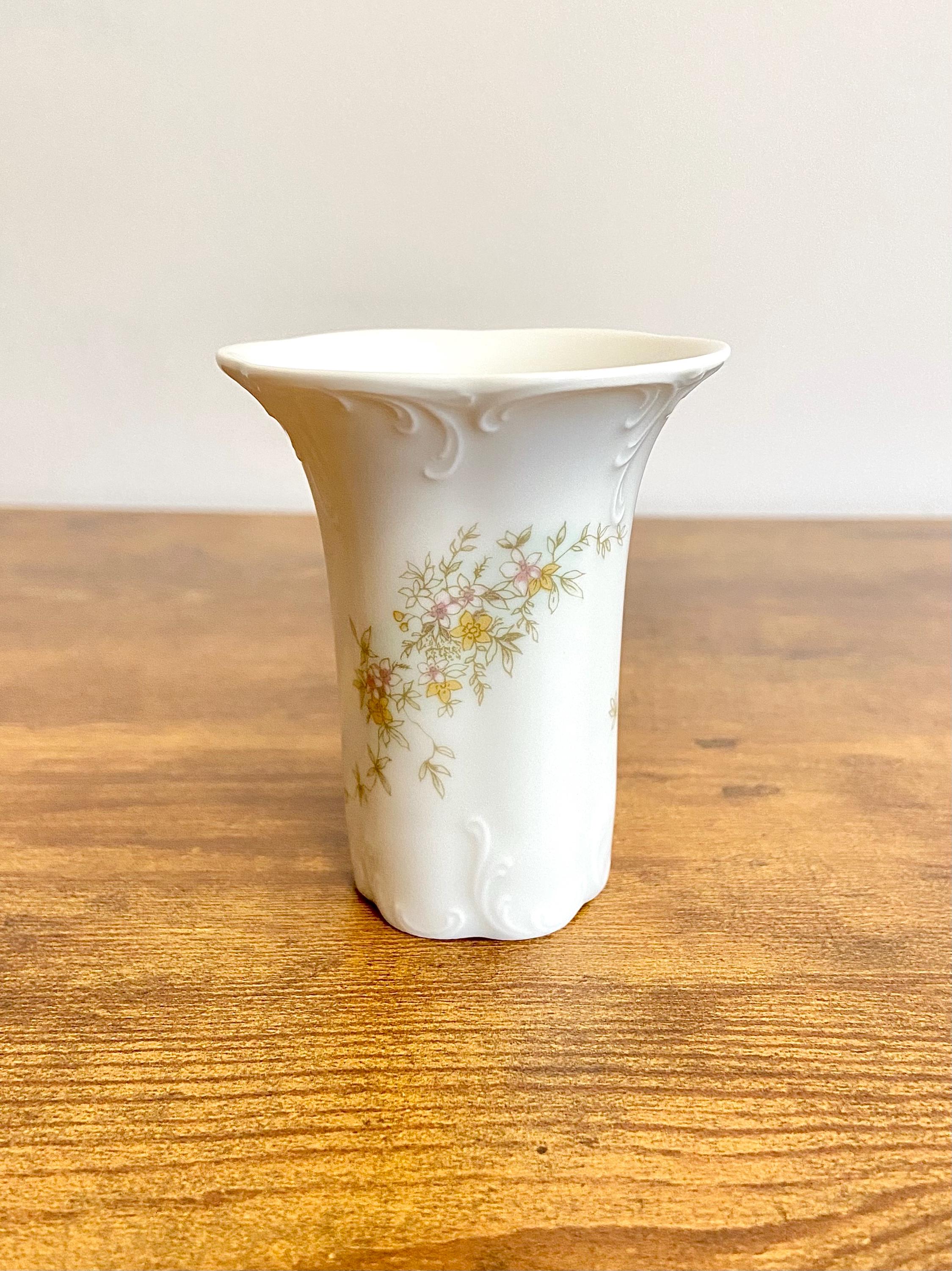 Vintage Rosenthal Classic Rose Mini Bud Vase, German Porcelain