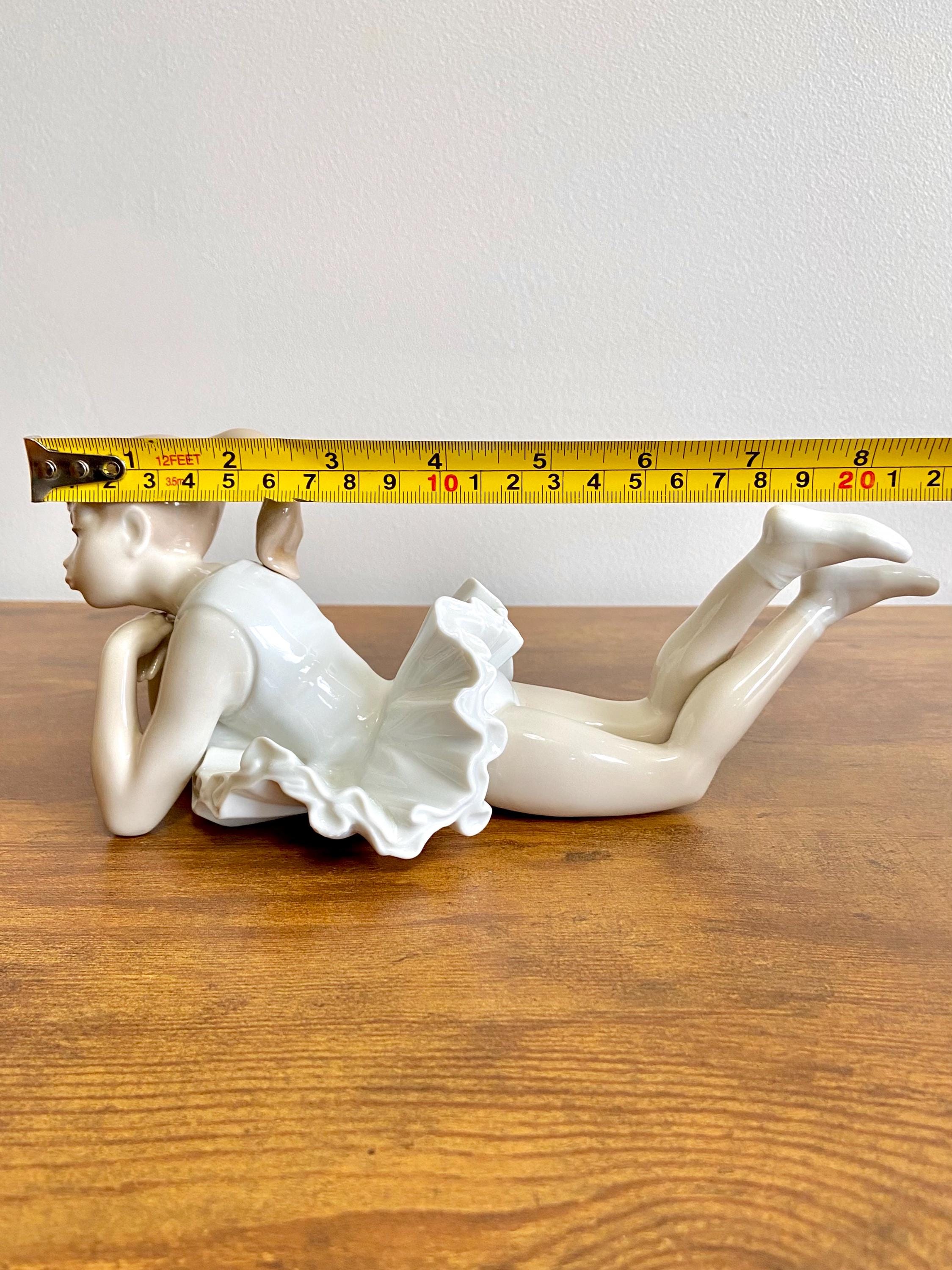 リヤドロ　NAO バレリーナ ヴィンテージ ナオ by リヤドロ 149 物思いにふけるバレエ - 横たわる