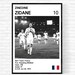 L'EQUIPE JOURNAL 14/12/2001; Zinédine Zidane au sommet au Real Madrid