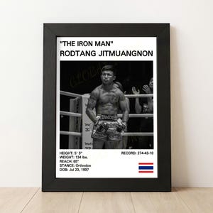 Yuki Yoza Kickboxing Poster - Etsy