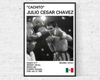 CHAVEZ Vs De La HOYA Fight Poster Laminated Print - Etsy