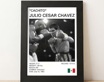CHAVEZ Vs De La HOYA Fight Poster Laminated Print - Etsy