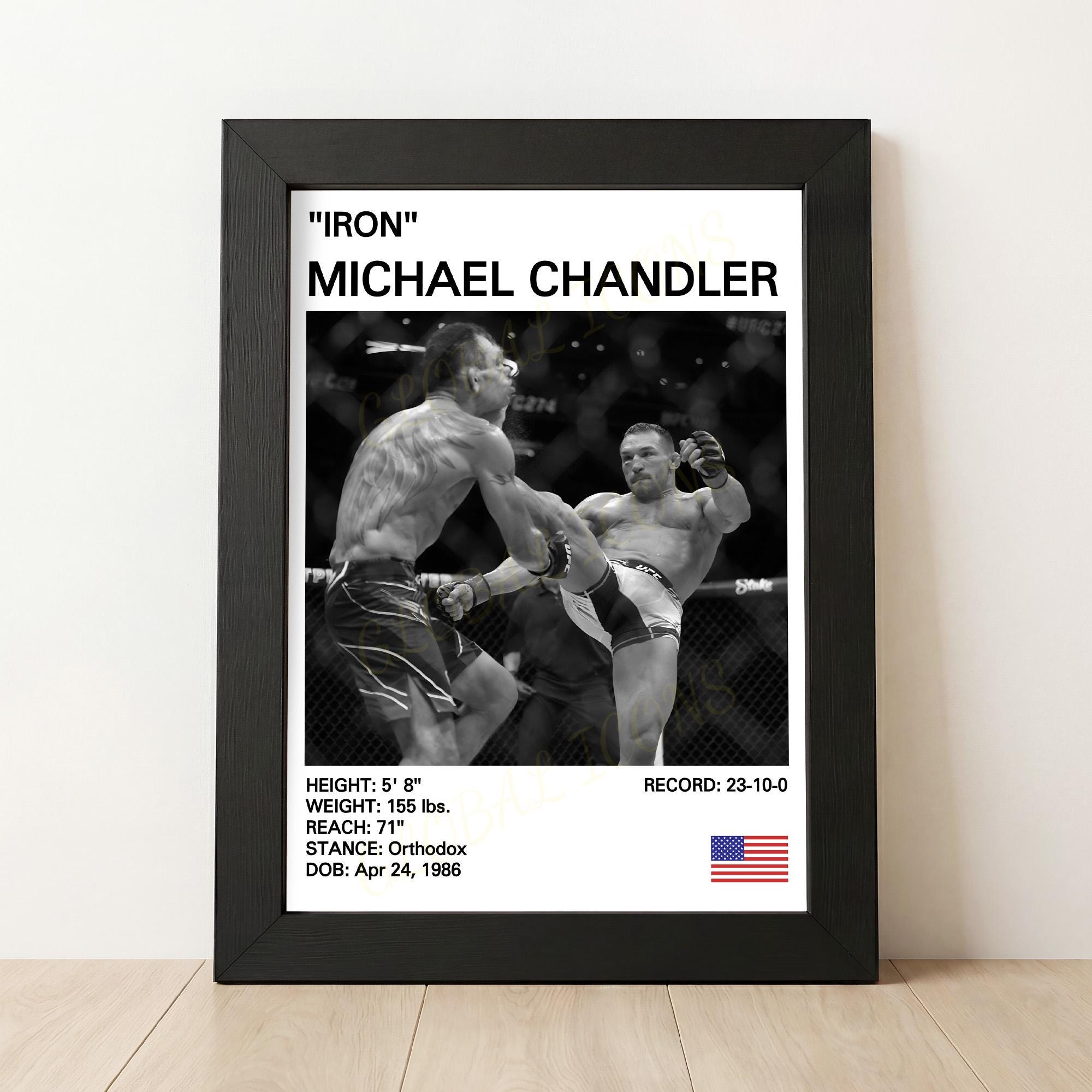 ufc マイケル・チャンドラー　サインカード Michael chandler - Etsy 日本