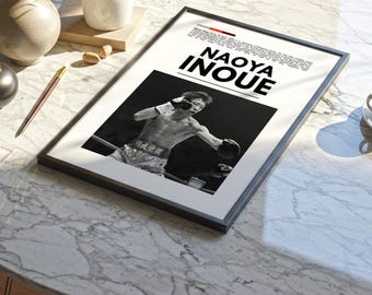 井上尚弥プリント、井上尚弥ポスター、ボクシングポスター - Etsy 日本