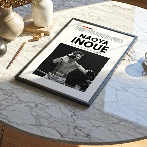 Naoya Inoue Print, Naoya Inoue Poster, Boxing Poster - Etsy Hong Kong