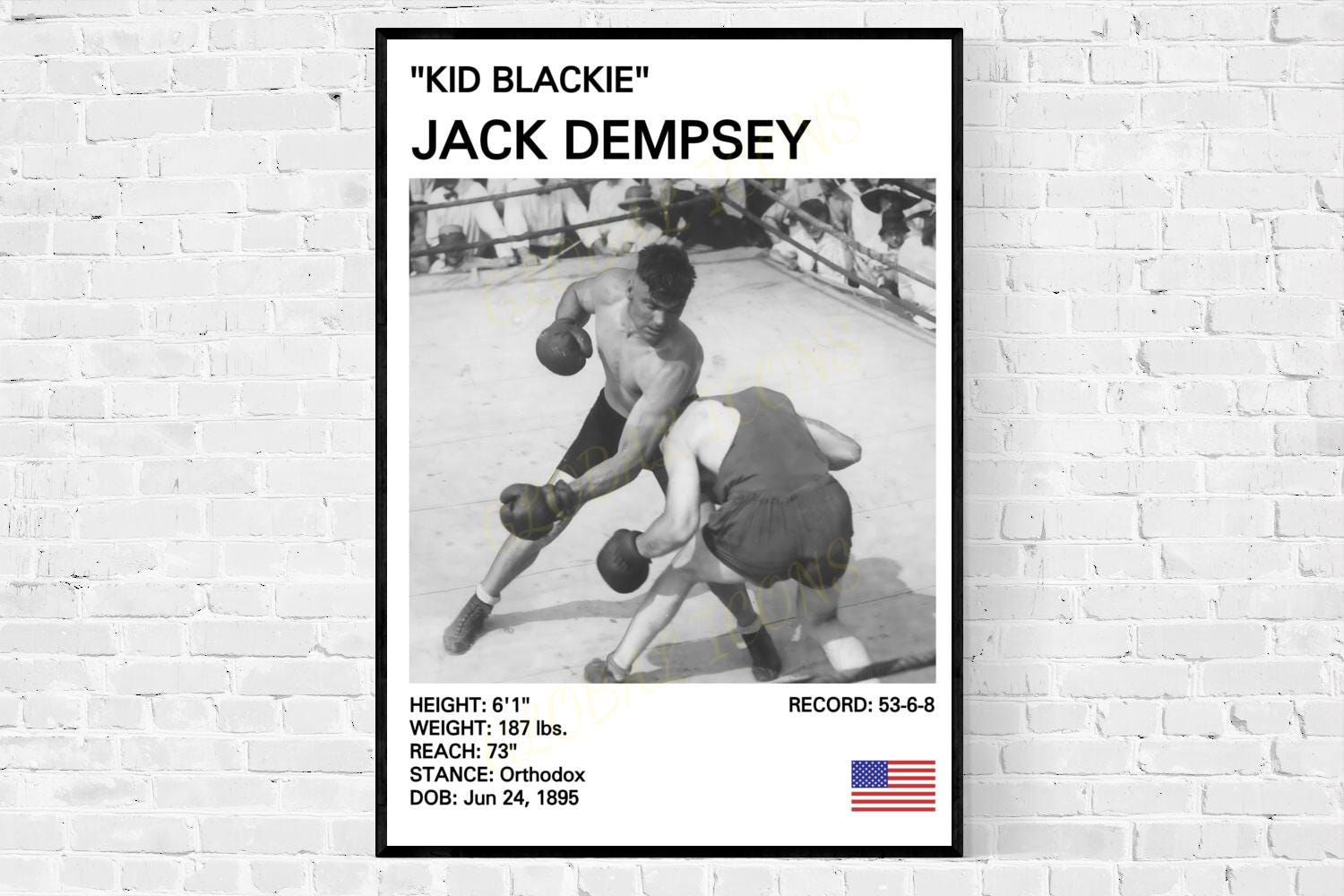 Poster di boxe Sconto del 25%! Stampe di boxe, offerta