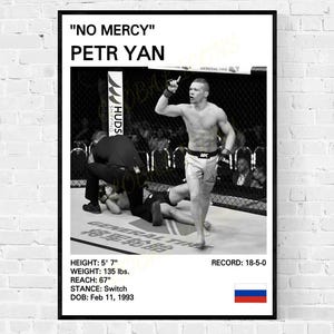 ペトル・ヤン MMA ノックアウト ポスター: ファンへの贈り物