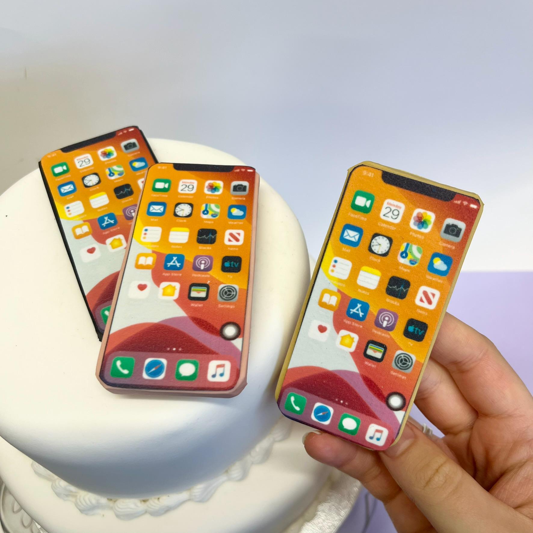 iPhone Cake Topper - Etsy UK