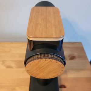 Custom Cherry Dial and Hopper Lid for Timemore Sculptor 078