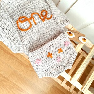 Personalized Newborn and toddler sweater and pants set, baby girl gift, baby boy gift, Pascalya boy, pascalya girl image 4