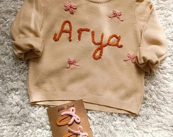 sweater best newborn keepsake baby gift for baby shower Monthly milestone sweater outfit for baby and toddler bırthday annoucement