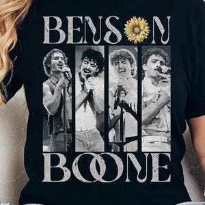 Vintage Benson Boone PNG - America Heart Tour Shirt, Benson Boone Tour PNG files - digital file - for Tshirt Printing