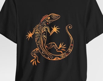 Lizard T-shirt | Reptile Tee | Lizard Lover Shirt | Animal Tee | Hipster Animal Shirt | Gift