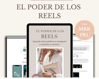 Reels que Venden | Cómo publicar en Instagram para aumentar el alcance | Ebook con Derechos de Reventa MRR PLR | En Español