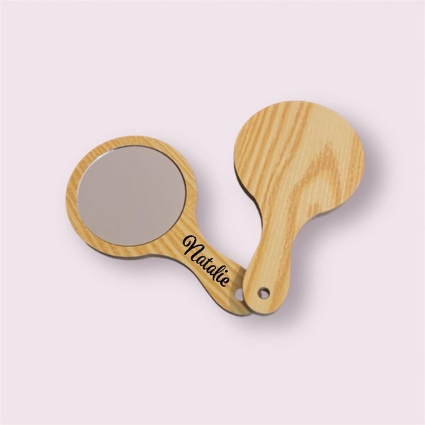 customized hand mirror