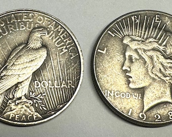 1928 Peace Dollar. Please Read all the Item Details Below.