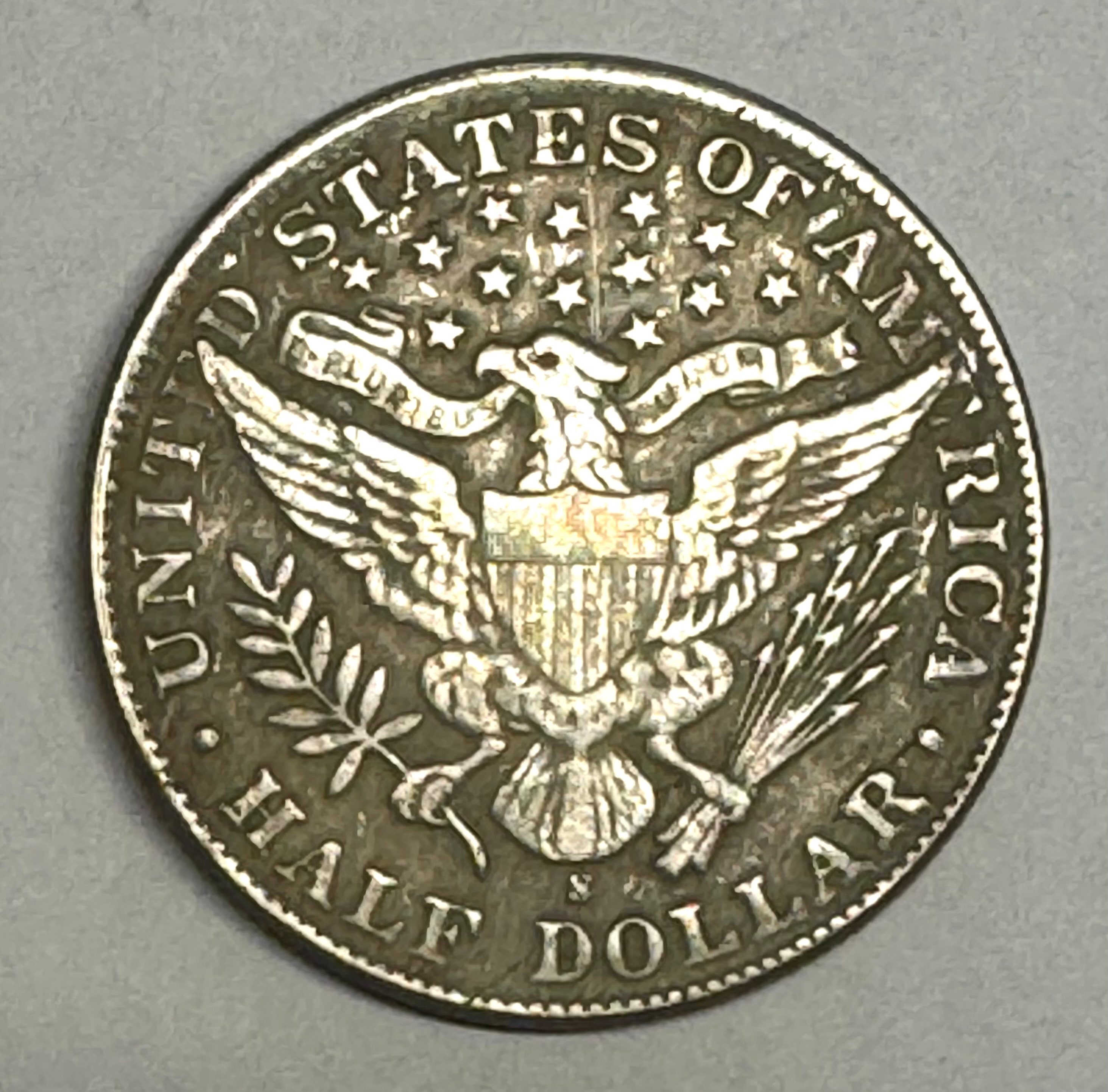 1896-S or 1897-S Barber Half Dollar. Really Nice Coins for Your 