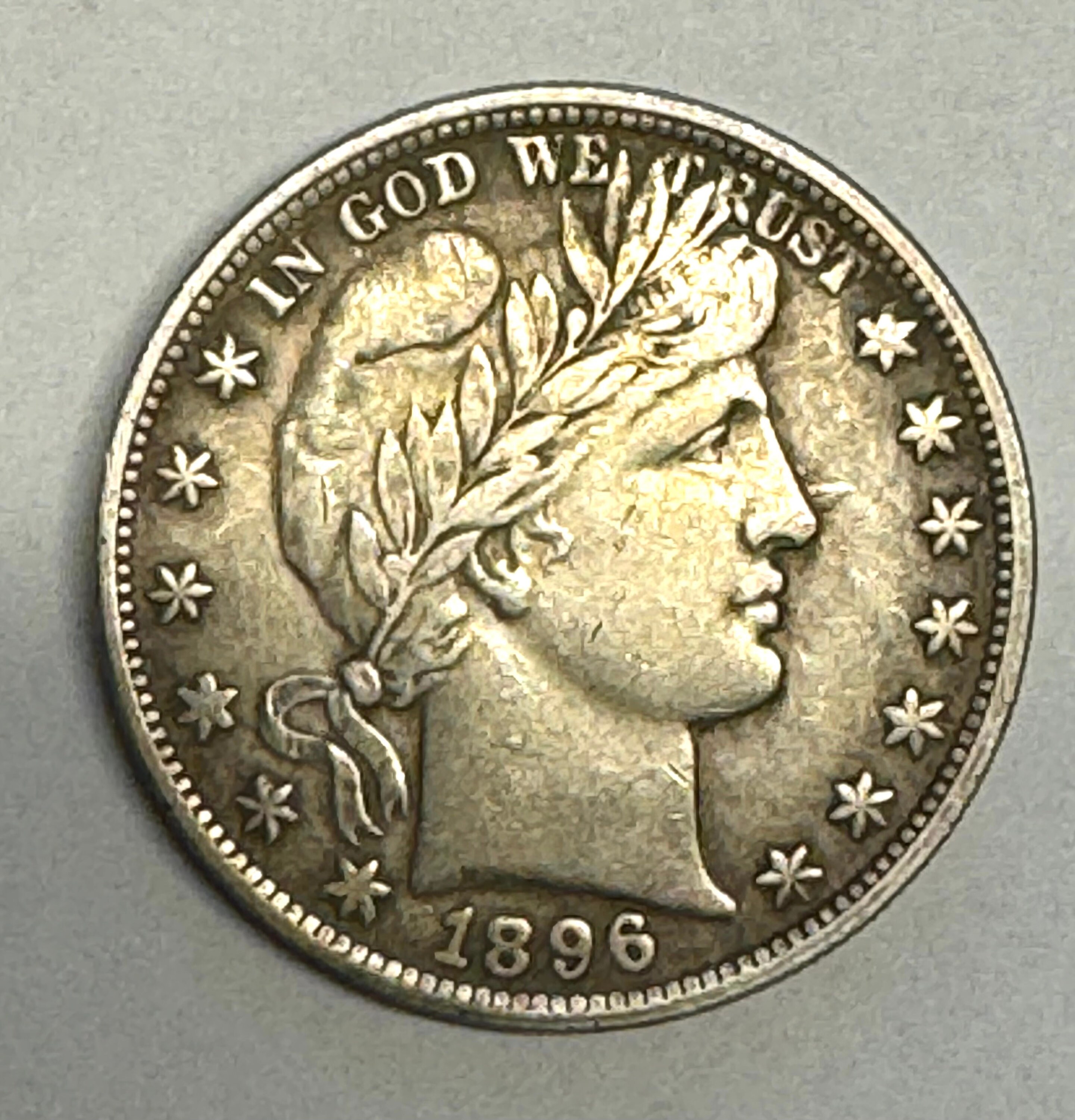 1896-S or 1897-S Barber Half Dollar. Really Nice Coins for Your 