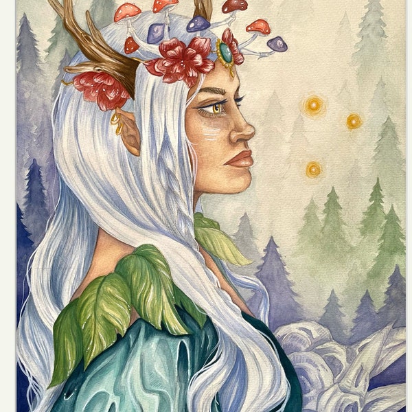 Print "the mother of forests"