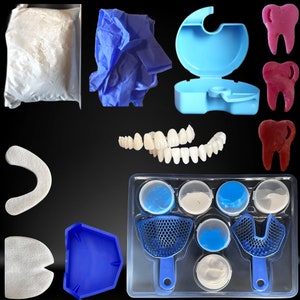 Zahnprothese,DIY Kit, Gebiss,Denture Bild 2