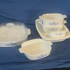 Corningware “Blue Cornflower”