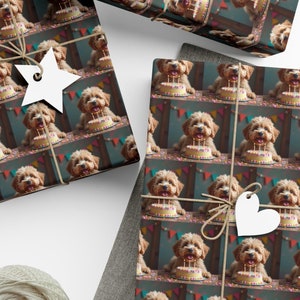 Inpakpapier, inpakpapier hond verjaardagscadeau, inpakpapier hondenfeest, cadeaupapier leuke hond, cadeaupapier hondenliefhebber, inpakpapier hondenliefhebber, inpakpapier hondenliefhebber,