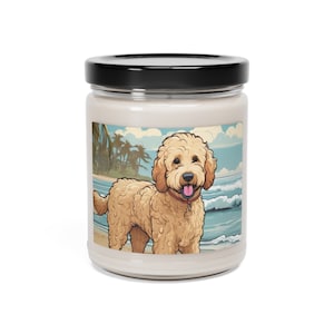Goldendoodle candle, goldendoodle gift, goldendoodle mom, doodle mom, doodle dad, candle gift, soy candle, doodle, fur mom