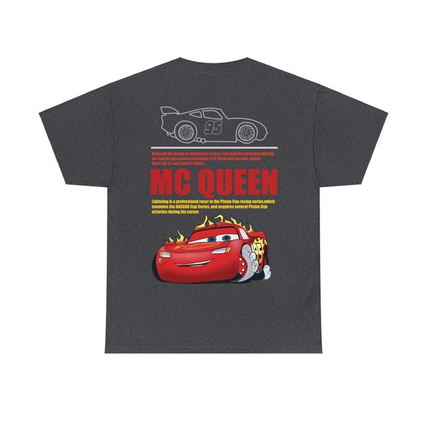 T-shirt Disney del film Mc Queen