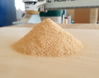 Natural Sawdust - Plywood 100% - Fine Size - High-quality Plywood Shavings 200gr. (7,05oz ) Sawdust - Fresh Pine Pets - Decoration