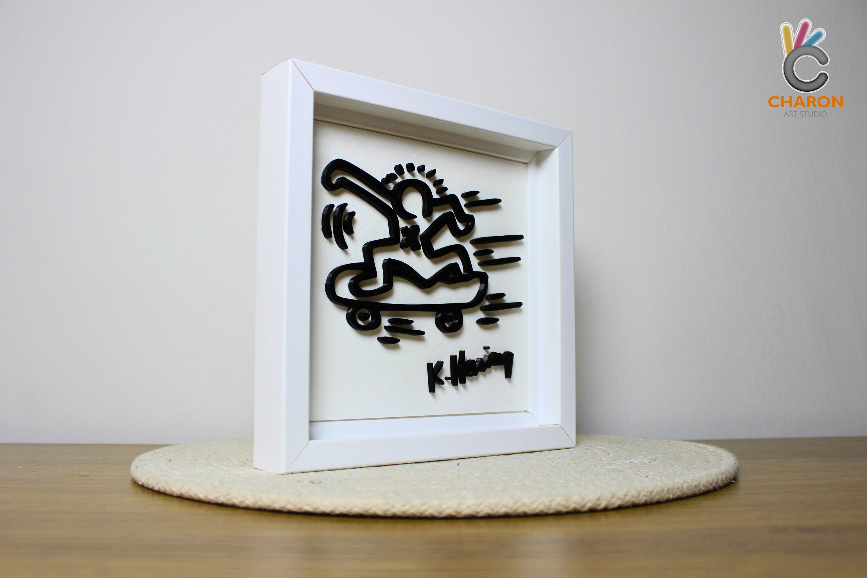 Keith Haring 立体額縁 アート用品