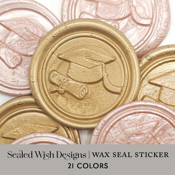 Graduation Envelope Seals - Etsy