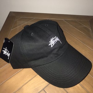 Stussy cap black with white logo Brand new zdjęcie 3