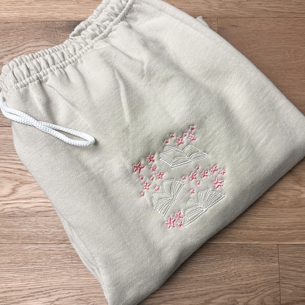 Custom Unisex Sweatpants - Personalized Bookish Gifts For Book Lovers, Bookworms, Readers - Just A Girl And Her Books