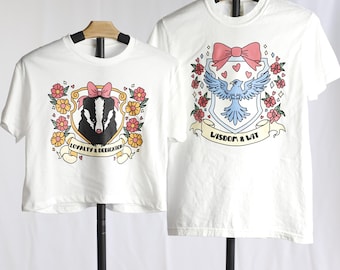 House Crop Top, T Shirt, or Crewneck - Coquette - Bows and Flowers
