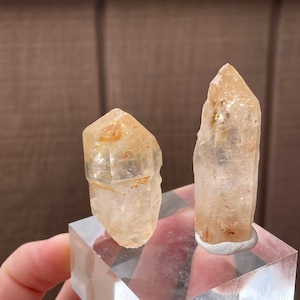 44g, 2pc, Firefly Petroleum included Quartz Crystals Madagascar