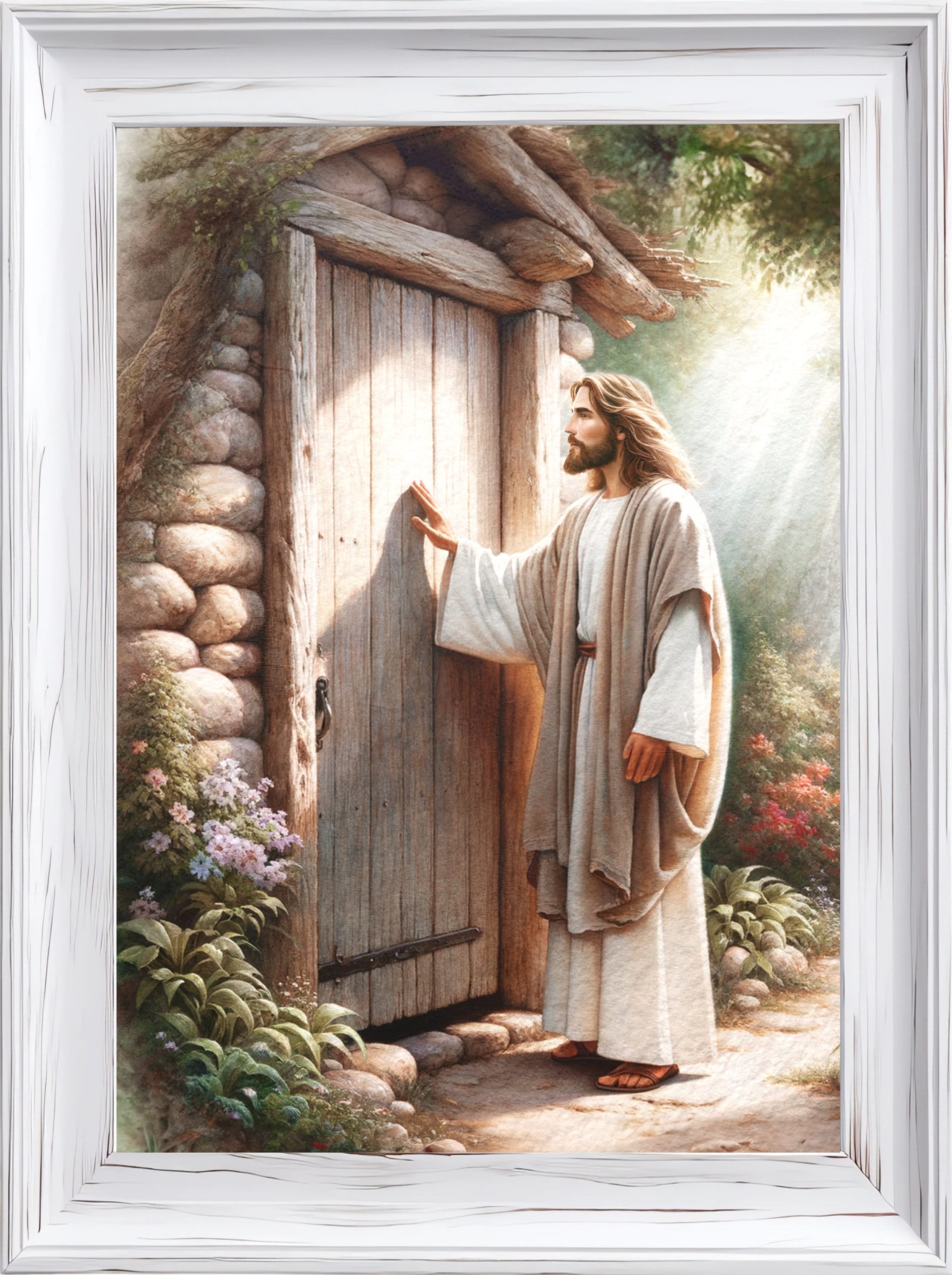 リアル Jesus Christian Art, LDS Art, Wall Printable Door リアル Jesus Christian Art, LDS Art, Wall Printable Door